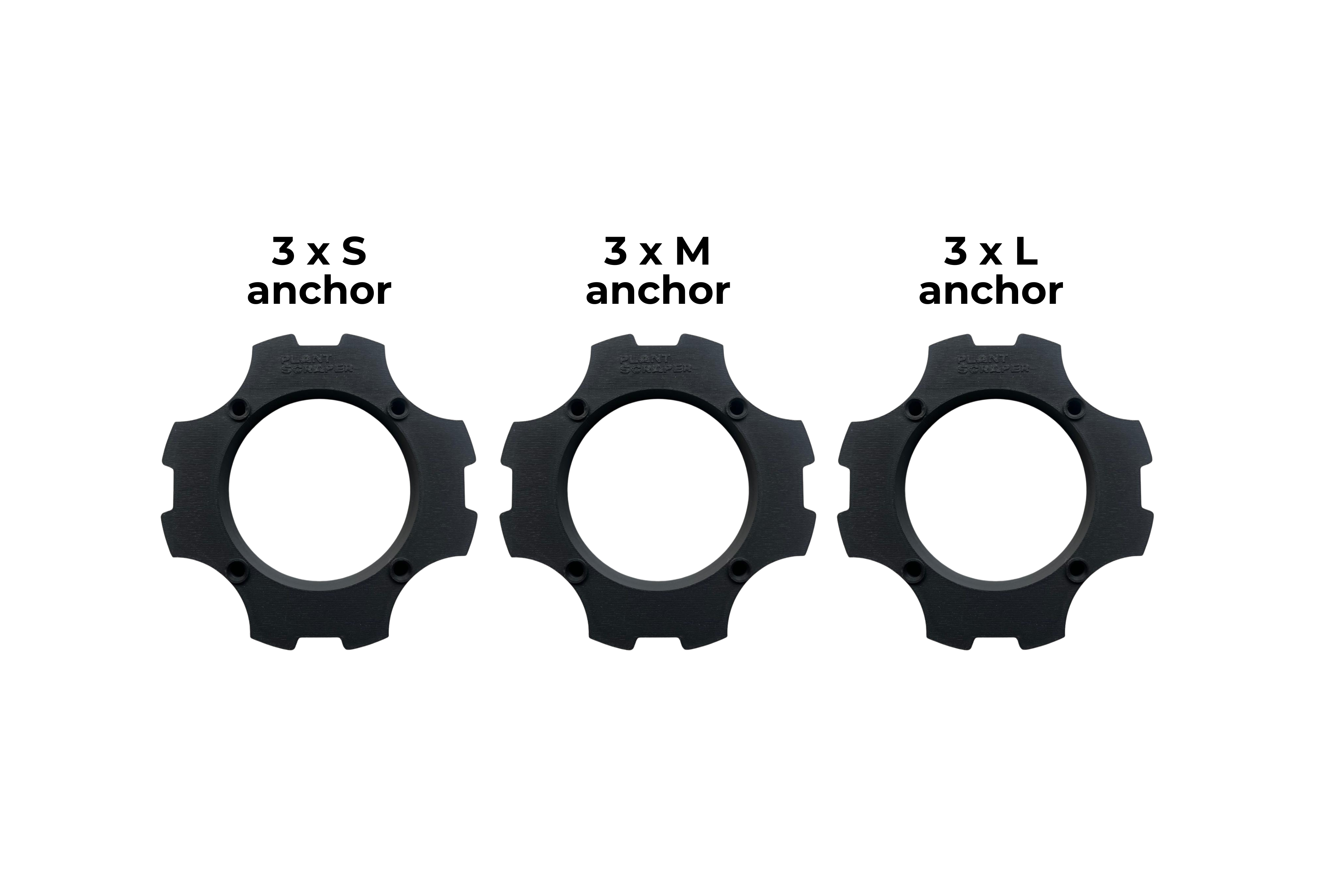 Anchors for Clear Arch Trellis / U-Shaped Plant Support