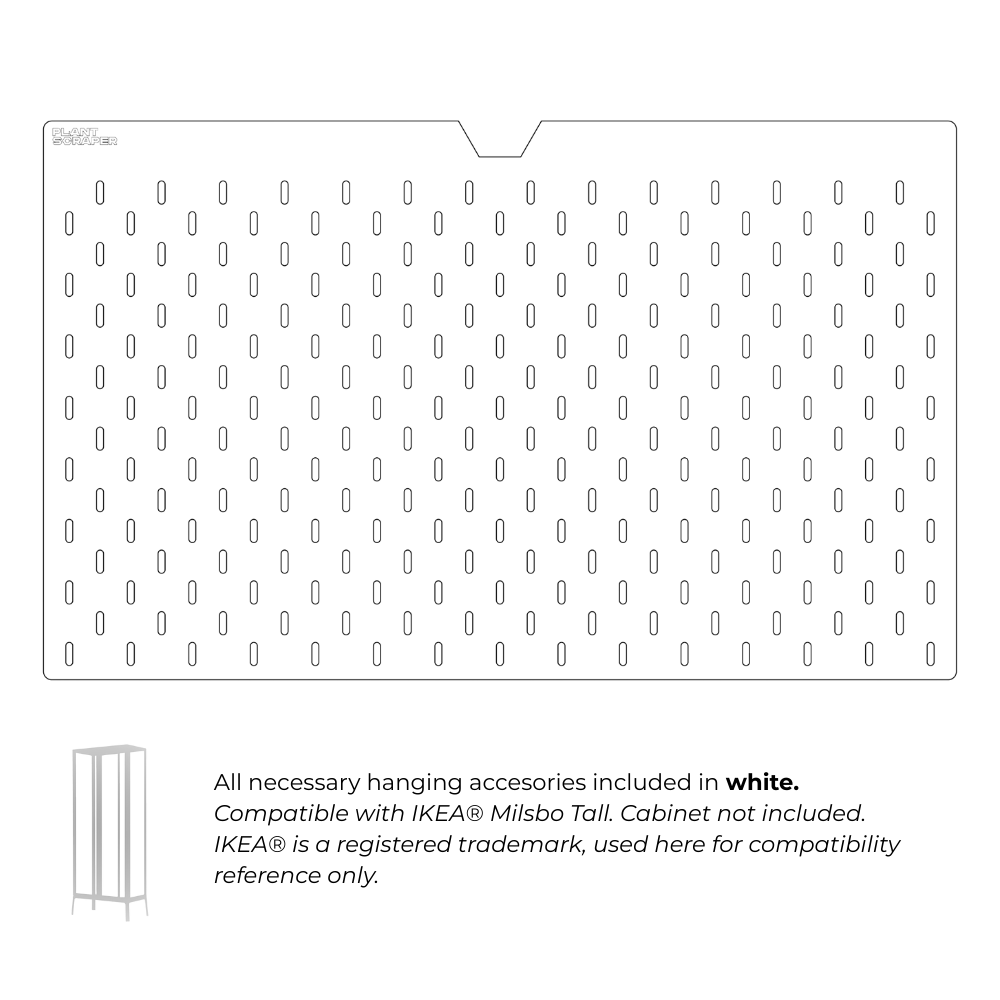 Acrylic Components for IKEA Milsbo