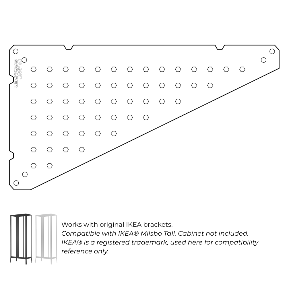 Acrylic Components for IKEA Milsbo