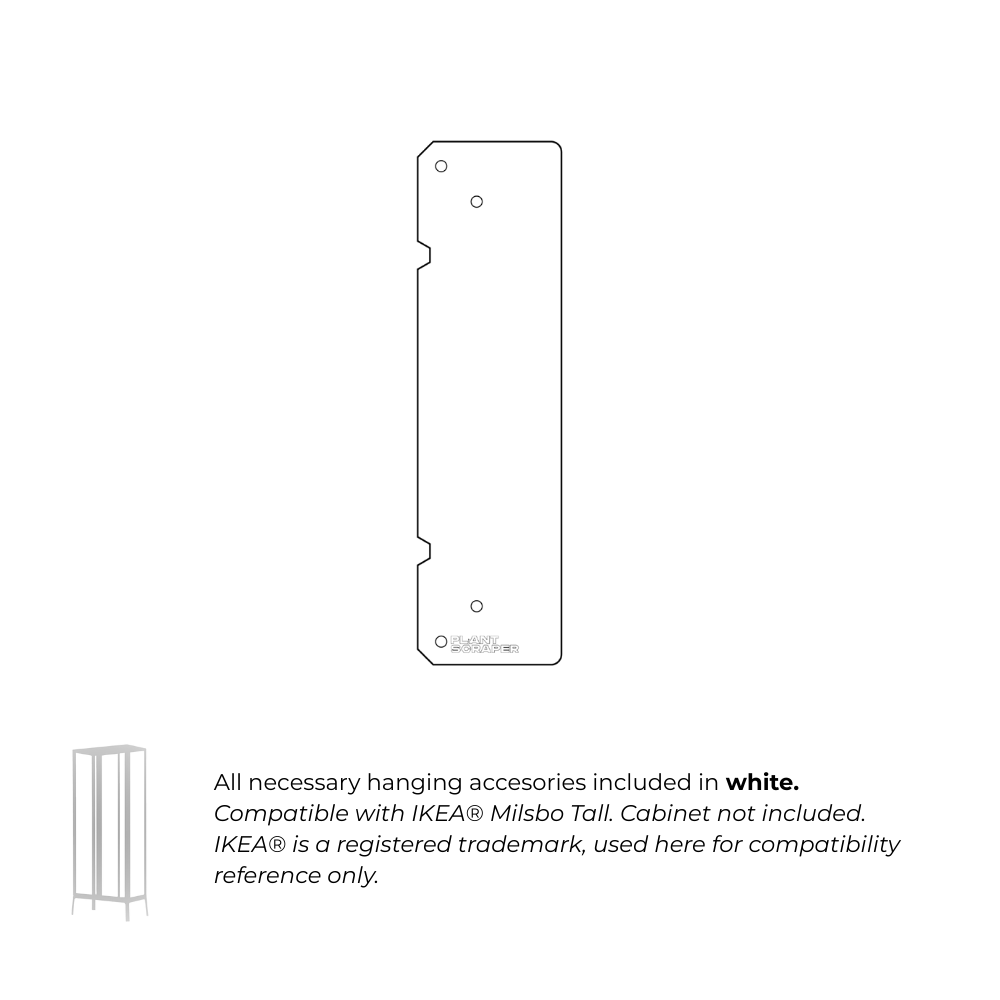 Acrylic Components for IKEA Milsbo