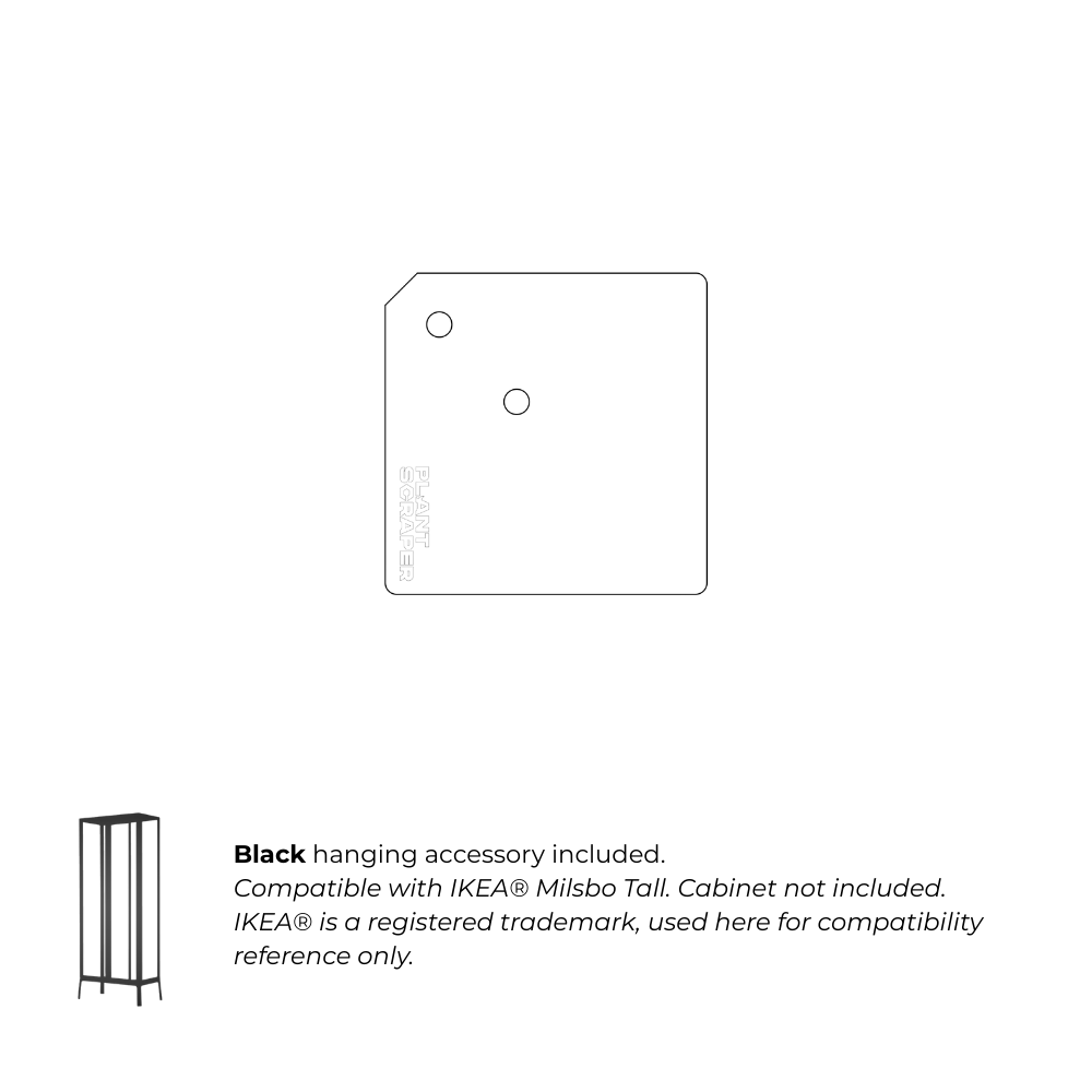Acrylic Components for IKEA Milsbo