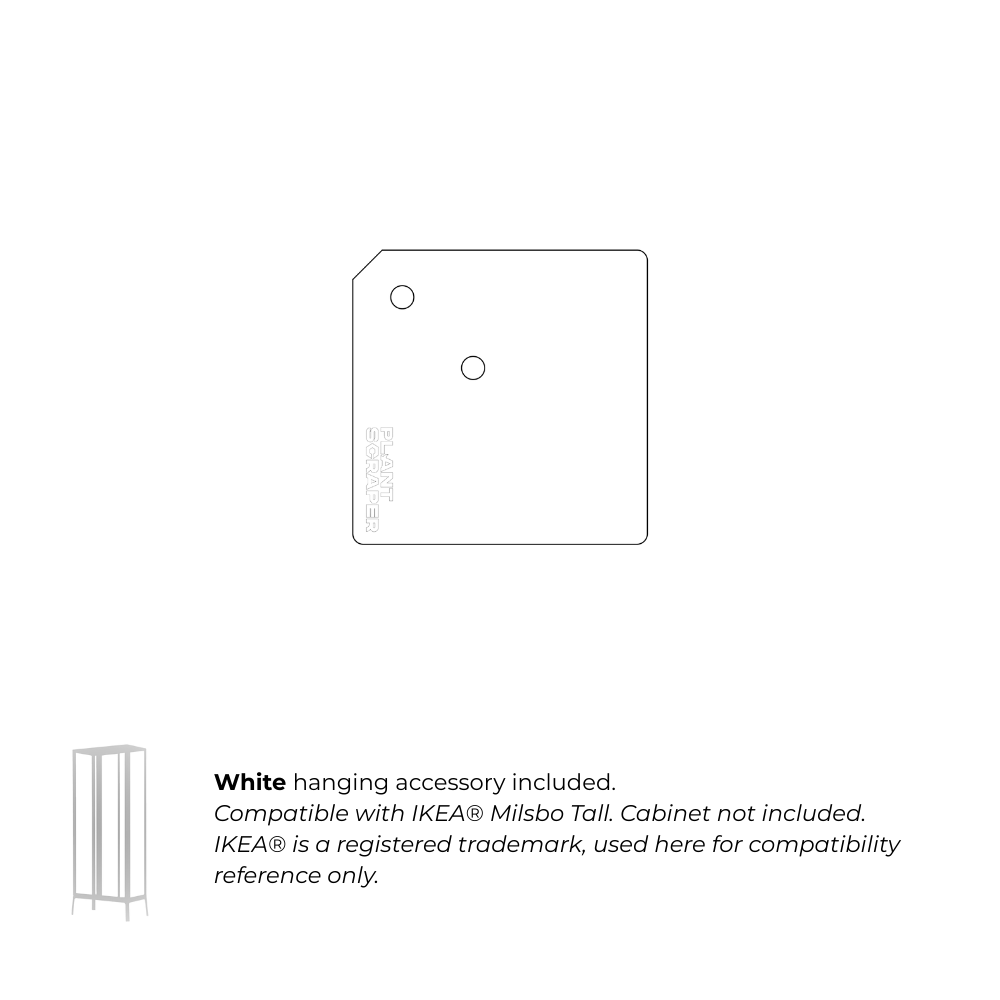 Acrylic Components for IKEA Milsbo