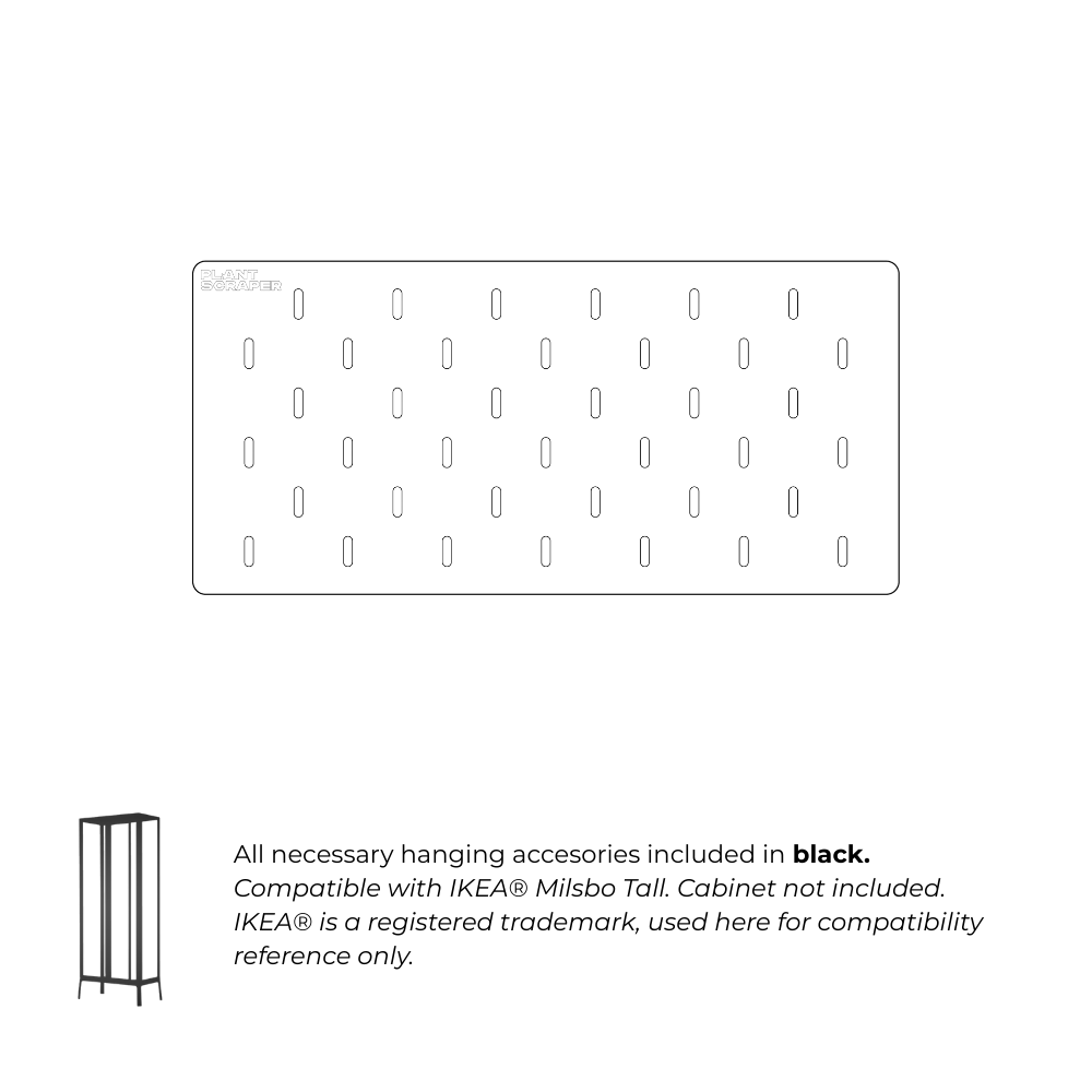 Acrylic Components for IKEA Milsbo