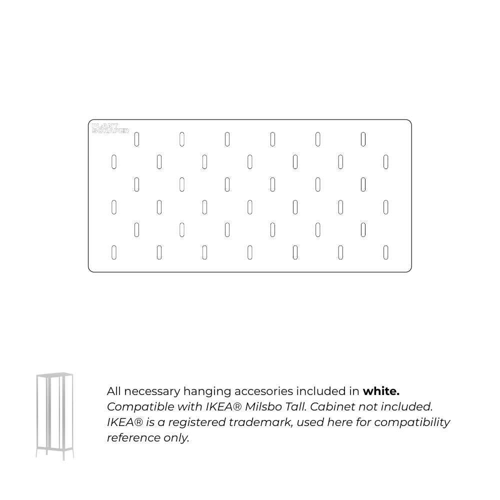 Acrylic Components for IKEA Milsbo