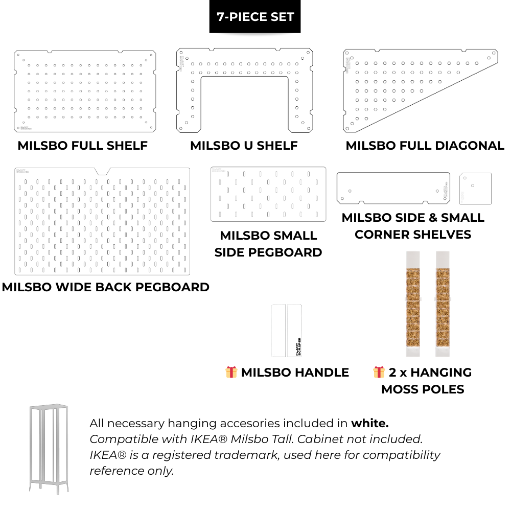Acrylic Sets for IKEA Milsbo