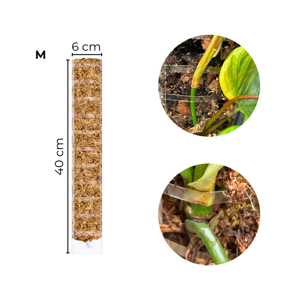 Front Opening Moss Poles