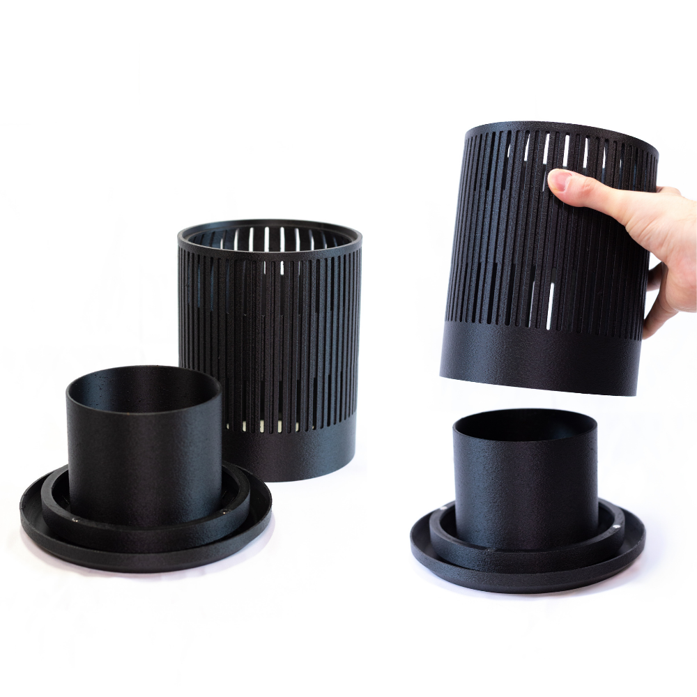 Ventilated Covers for Self-Watering Aroid Pots