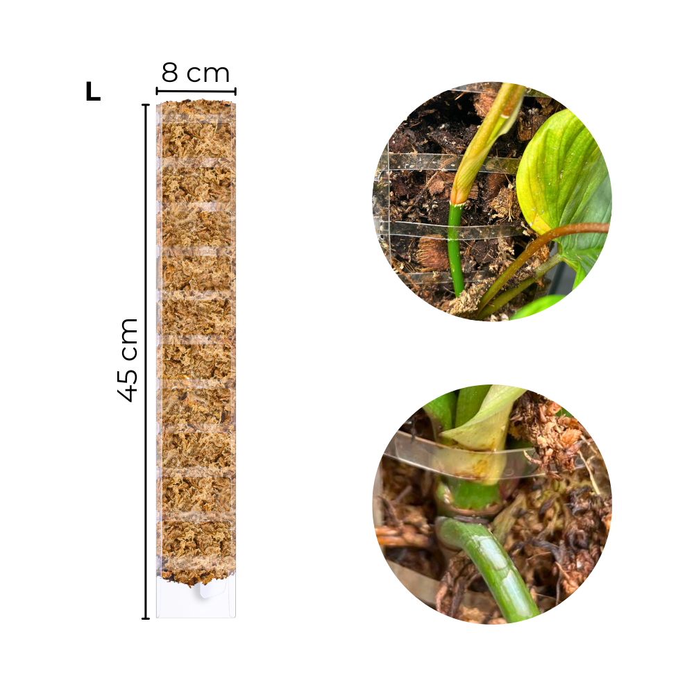 Front Opening Moss Poles