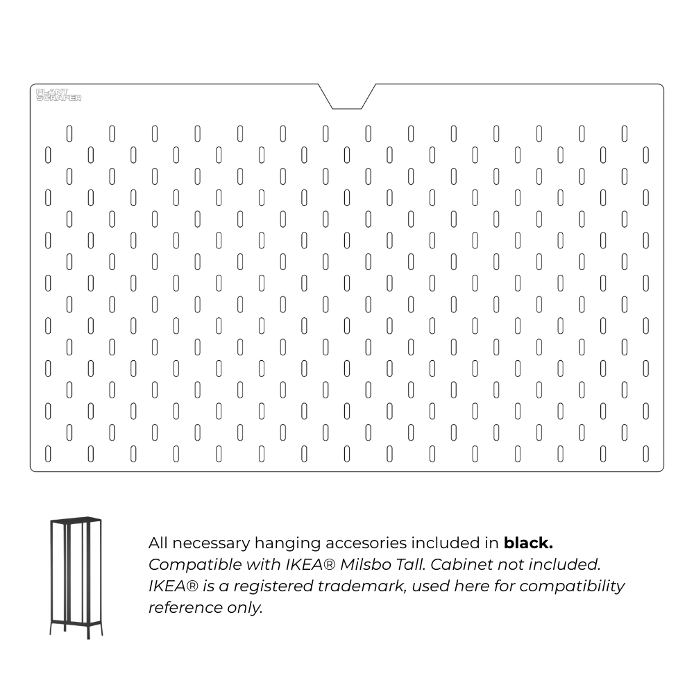 Acrylic Components for IKEA Milsbo