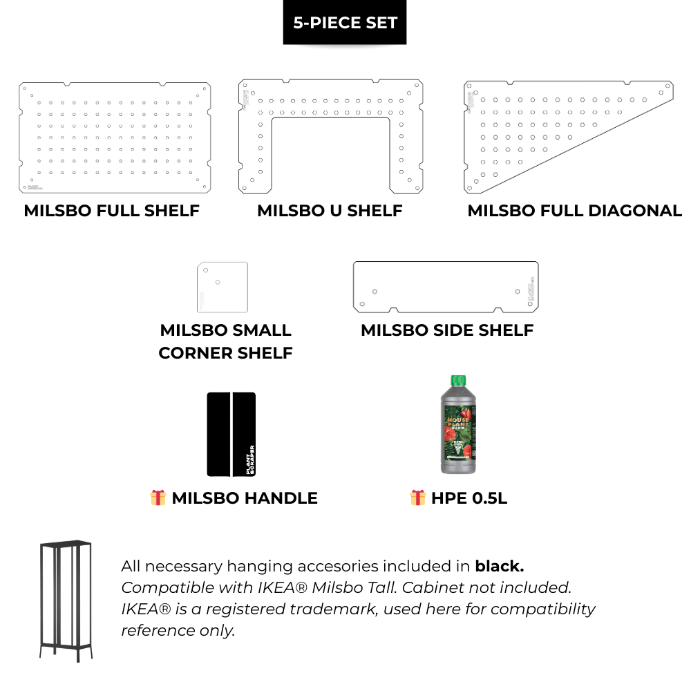 Acrylic Sets for IKEA Milsbo