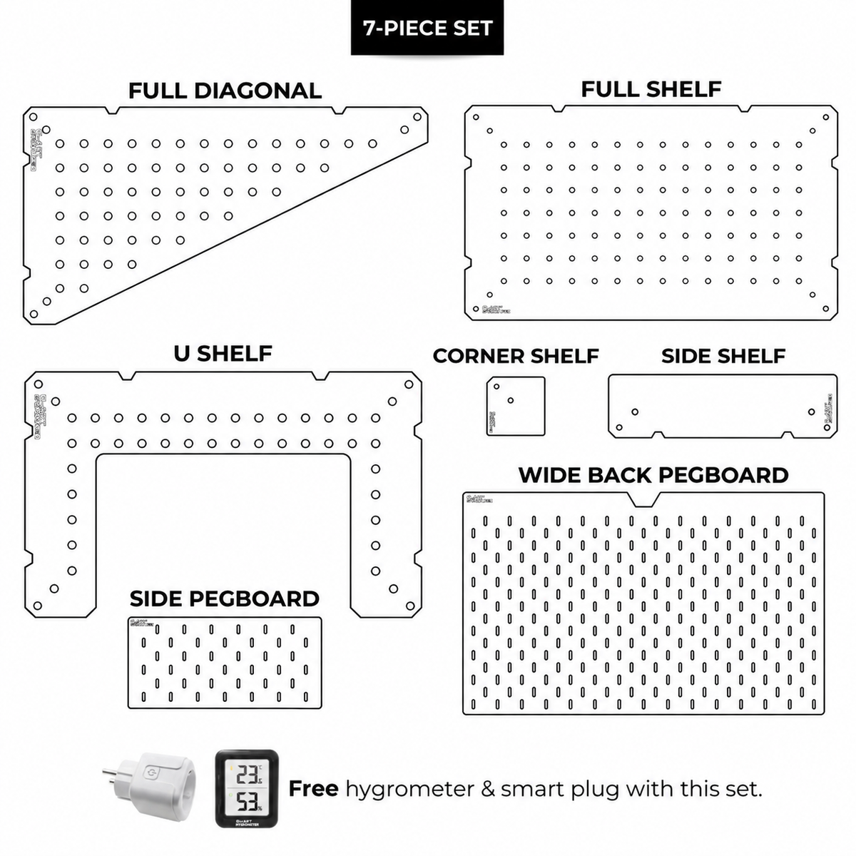 Cabinet sets for IKEA MILSBO Tall
