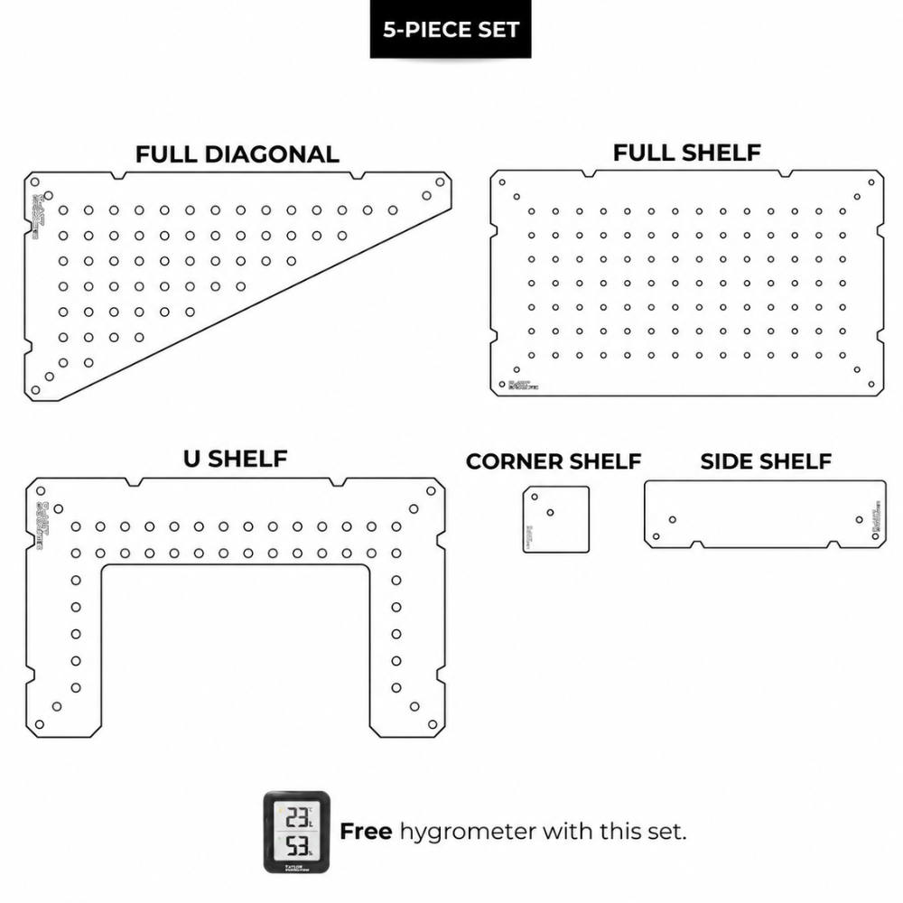 Cabinet sets for IKEA MILSBO Tall