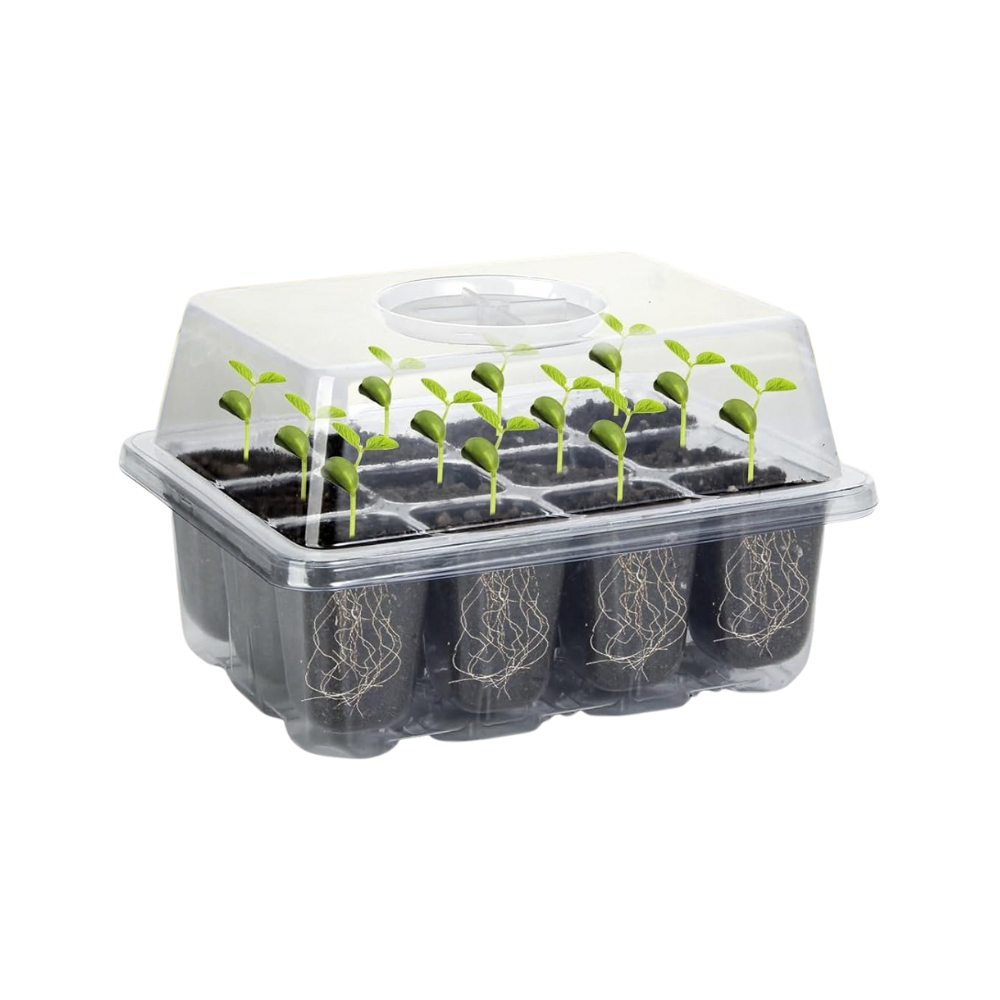seed planting tray Seed Starter Tray / Propagation Box – Adjustable Humidity Control for Effective Plant Propagation