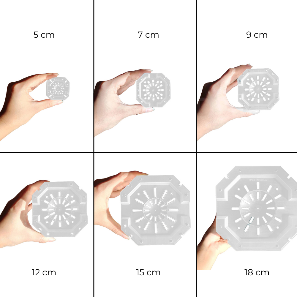 Squared Aroid Tower Pots